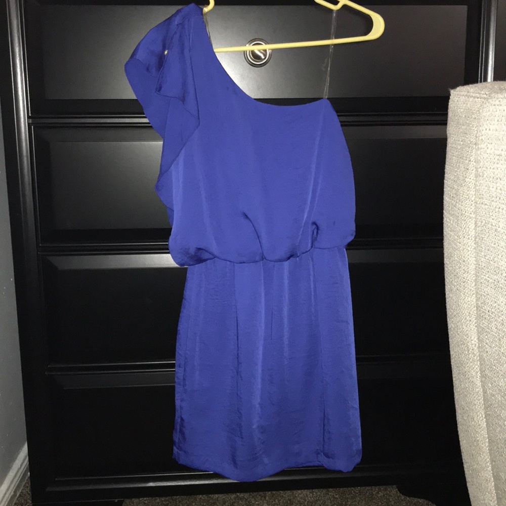 Royal blue dress